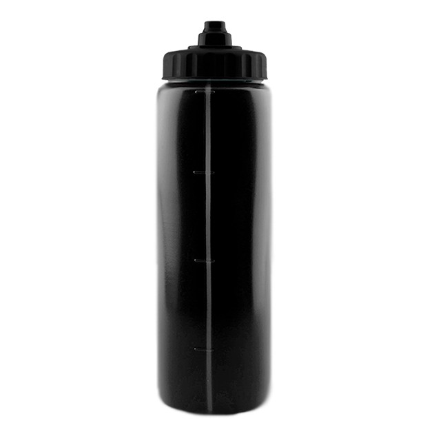 Black Plain Ergo Squeezer Bottle 1000 ml